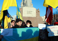 Šis ir jau otrais atbalsta pasākums šonedēļ, kas tiek rīkots saistībā ar vardarbību Ukrainā.