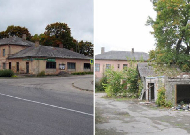 Grausti Ķeipenes centru pārvērtuši par spoku pilsētu. FOTO