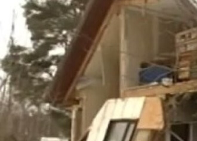 Kā izskatās privātmāja Baldonē, kur piektdien uzsprāga gāzes katls. VIDEO