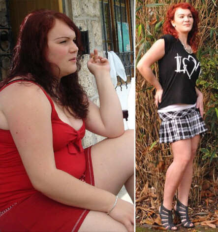 Мими до и после щелочной диеты