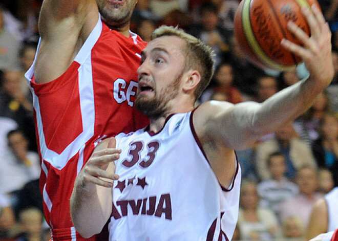 Basketbola izlase EČ kvalifikācijā spēlēs ar Zviedriju, Slovākiju un Rumāniju