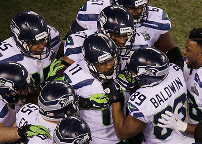 Sietlas "Seahawks" pirmo reizi triumfē "Super Bowl" izcīņā. VIDEO