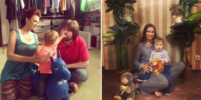 1 апреля 2012 года Эвелина Бледанс второй раз стала мамой — на свет появился сын Семен Семин, больной синдромом Дауна