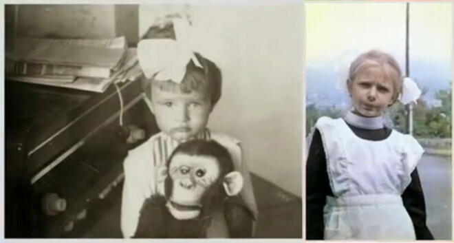 Уже в детстве Эвелина Бледанс стеснялась своих пышных губ и всячески пыталась их спрятать