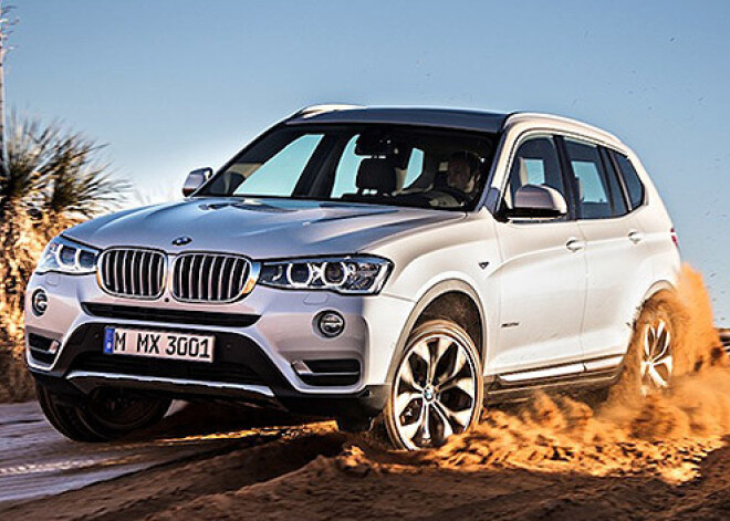 Tuk, tuk tuk! Es esmu jaunais BMW X3. FOTO