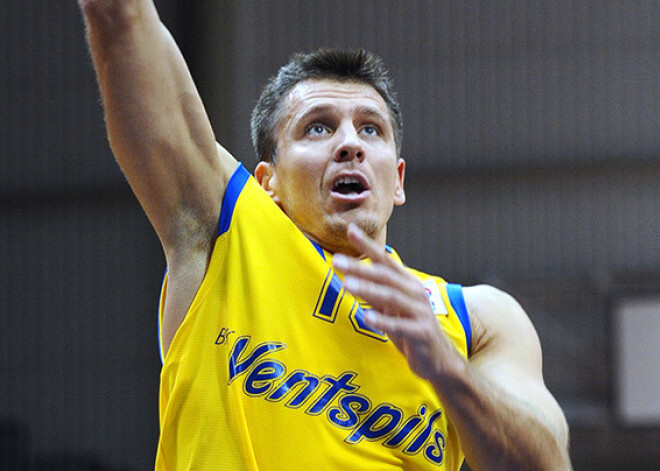 "Ventspils" basketbolisti sagādā "VEF Rīga" pirmo zaudējumu LBL turnīrā