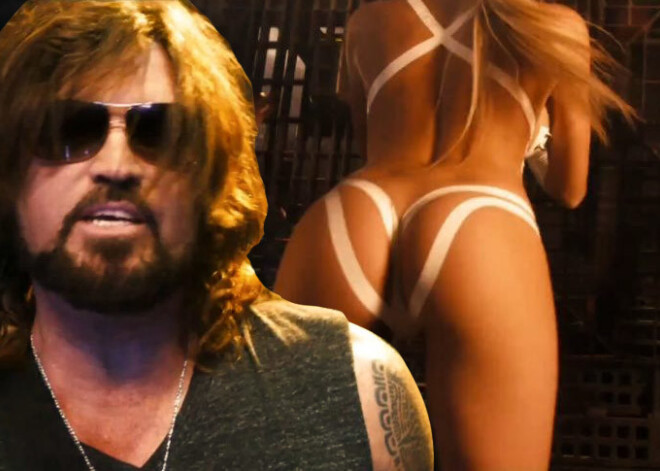 Ābols no ābeles tālu nekrīt! Sairusas tēvs nofilmējies klipā ar kailām meitenēm. VIDEO