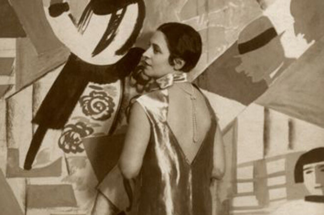 Aleksandra Beļcova Preses ballē (1927. gadā, papīrs, fotogrāfija. Foto: darbnīca „Klio”).