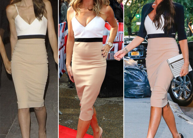 Битва платьев: Виктория Бэкхем против Аманды Холден и Лили Олдридж