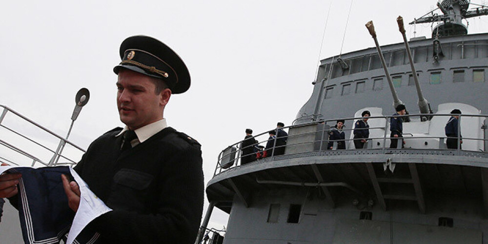 Krievijas Baltijas flote rīko mācības Kaļiņingradā
