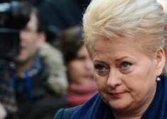 Грибаускайте призывает Европу противостоять России
