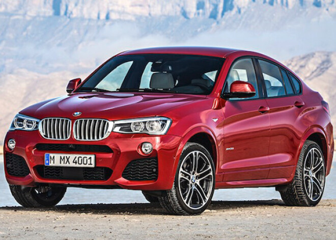 BMW X4 - tiem, kam garāža par 10 centimetriem zemāka. FOTO