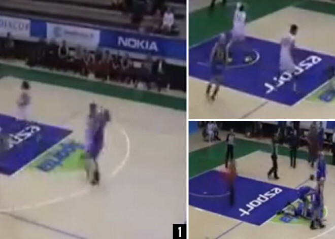 Ar kulaku pa seju! Neiedomājama rupjība sieviešu basketbolā. VIDEO