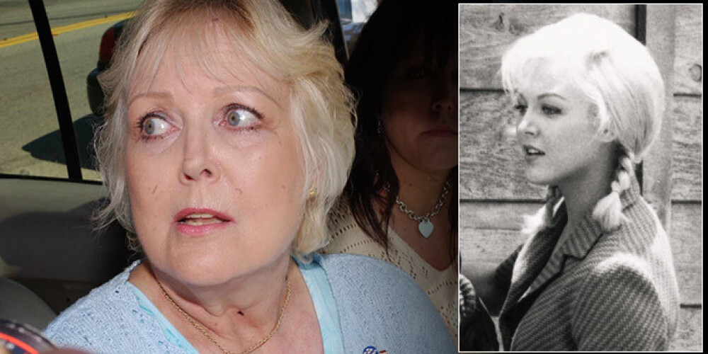 Sintija Lina Marlona Brando nāves dienā 2004. gada 1.jūlijā.