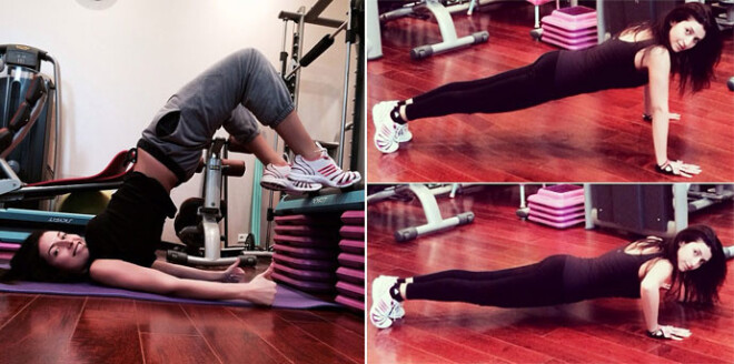 Занятия спортом придают Жасмин заряд энергии