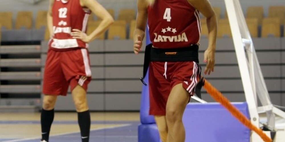 Zināmas Latvijas sieviešu basketbola izlases kandidātes
