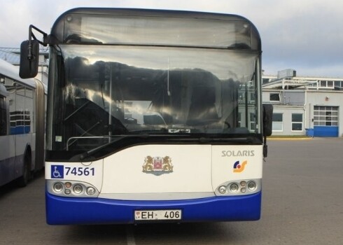 Неизвестный хулиган угрожал взорвать рижский автобус № 31