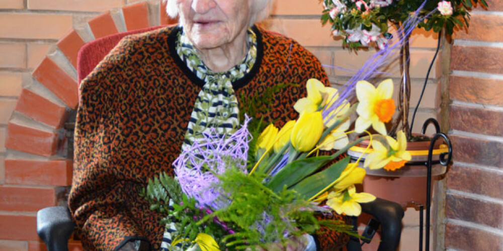 Laidzeniece Anna Brālīte marta pēdējā dienā, 31. martā, svin savu dzimšanas dienu – šogad jau 108!