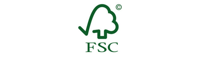 Mežu uzraudzības padomes (FSC) logo.