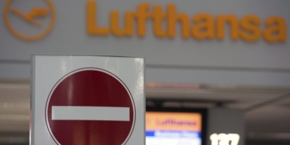 Отмена рейсов связана с забастовкой пилотов Lufthansa