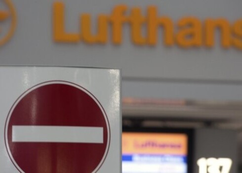 Отмена рейсов связана с забастовкой пилотов Lufthansa