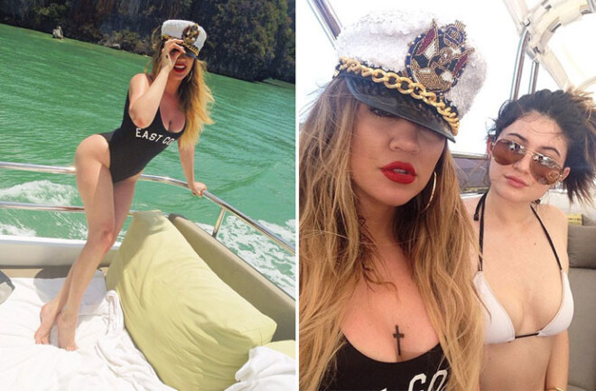 Клое позировала со сводной сестрой Кендалл