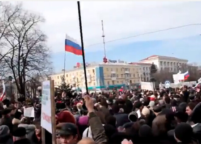 Ukrainā aiztur diversantus, kas plānojuši sagrābt varu Luganskas apgabalā