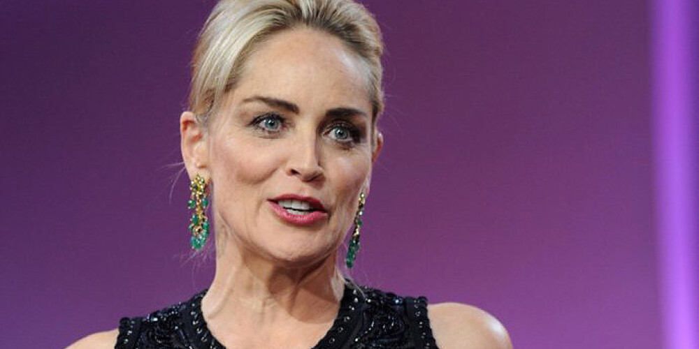 Stouna Brazīlijā piedalījās labdarības organizācijas "amfAR" rīkotā pasākumā.