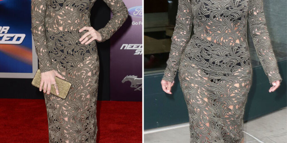 На ком платье смотрится лучше?