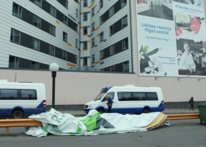 Vairākās Rīgas teritorijās tiks ierobežots politisko reklāmu maksimālais lielums