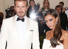 Дэвид и Виктория Бэкхем стали одной из самых элегантных пар на балу Института костюма в Нью-Йорке