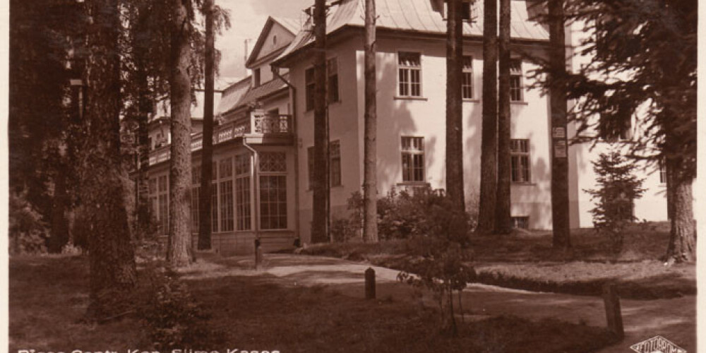 Bērnu sanatorijas „Mālkalne” vēsturiskā ēka Jaunogrē.