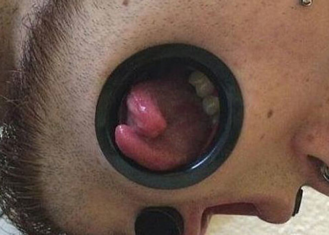 Шокирующий пирсинг