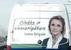 Grigules kundzes plašā reklamēšanās uz busiņiem un iedzīvotāju pastkastītēs izrādījusies produktīva un vēlētājam pieņemama - "visuresošā" Grigule nu dosies uz Briseli.