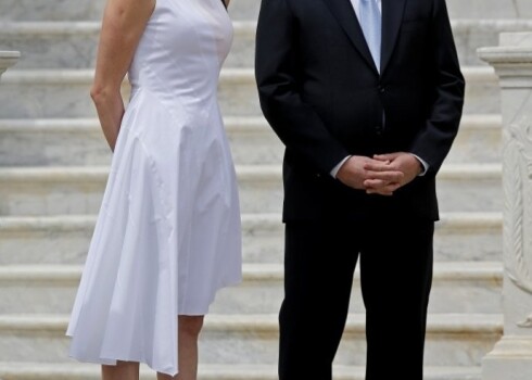 Monako princis Albērs II un princese Šarlēne gaida pirmdzimto. KĀZU FOTO