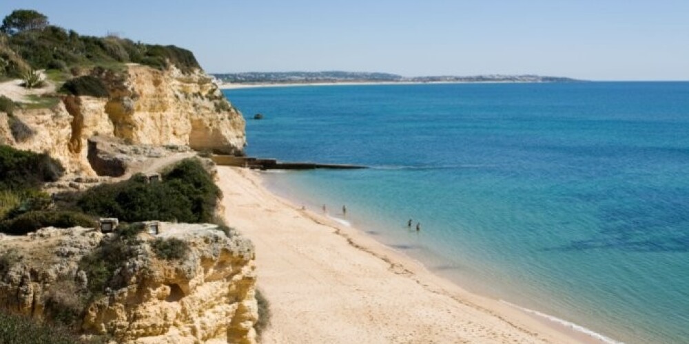 Пляж Praia da Cova, Сесимбра (Португалия)