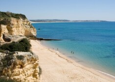 Пляж Praia da Cova, Сесимбра (Португалия)