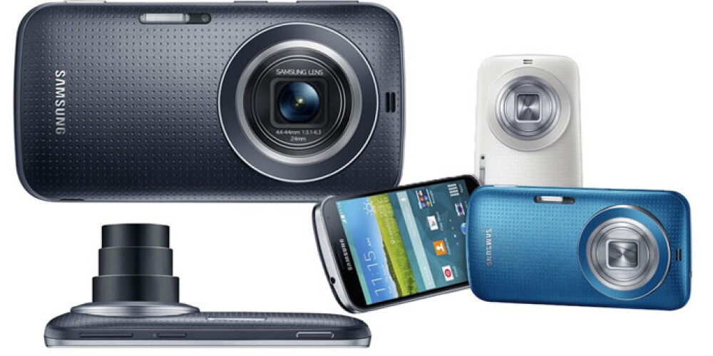 Galaxy K zoom: fotoaparāta un mobilā telefona krustojums. FOTO