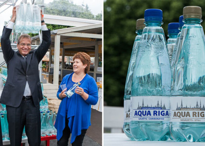 "Aqua Riga" dzeramais ūdens jau nākamnedēļ būs nopērkamas veikalos