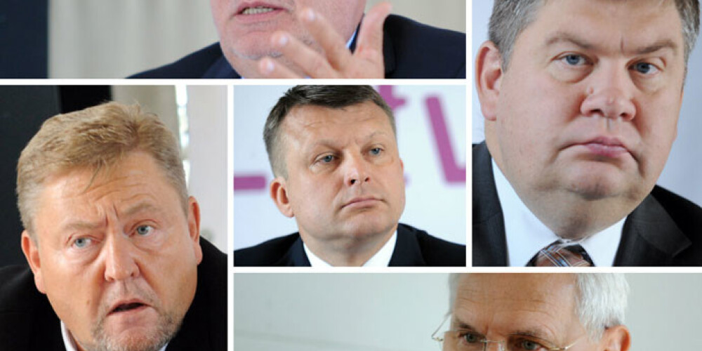 Partijas "Vienoti Latvijai" saraksta līderi būs Šlesers, Godmanis, Kalvītis, Straume un Jurkāns