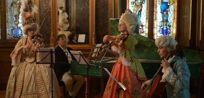 Барочный оркестр „Collegium Musicum Rīga”.