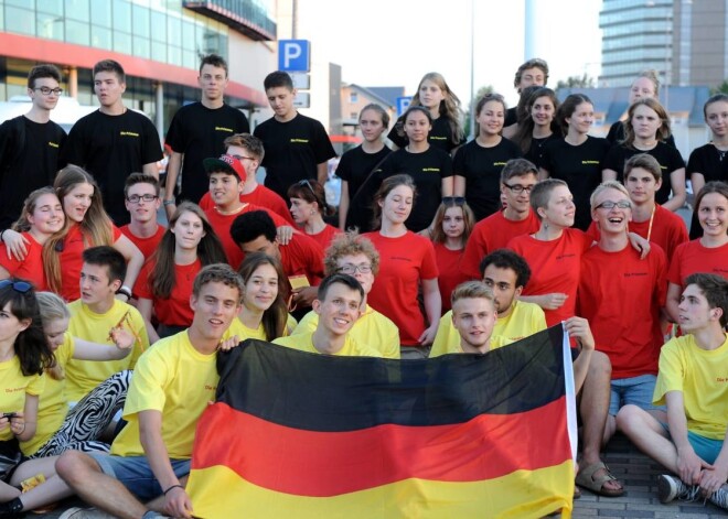 8. Pasaules koru olimpiādes atklāšana "Arēnā Rīga"