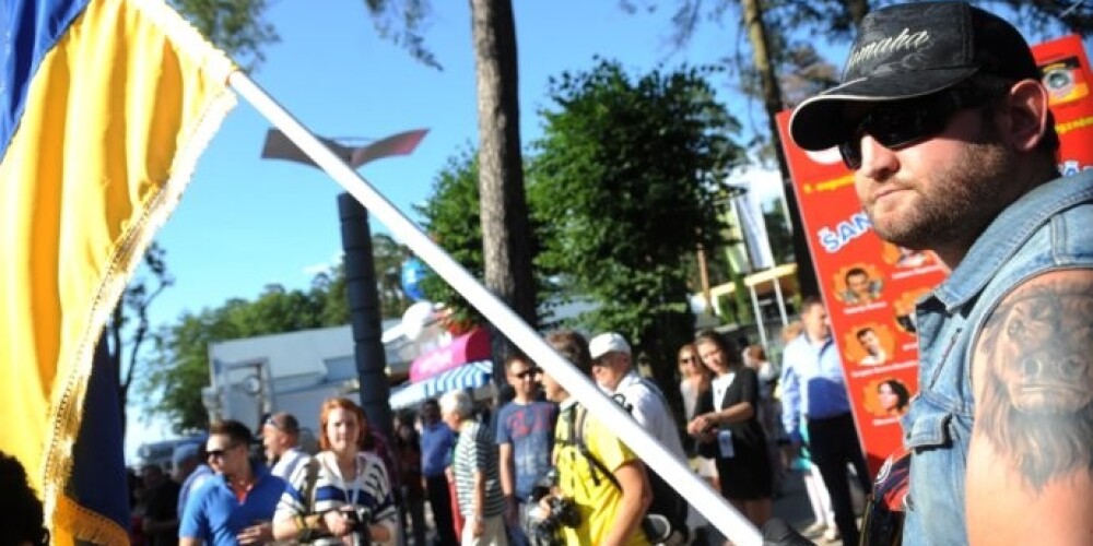 Kopumā protesta akcija bija samērā klusa un viss noritēja mierīgi.