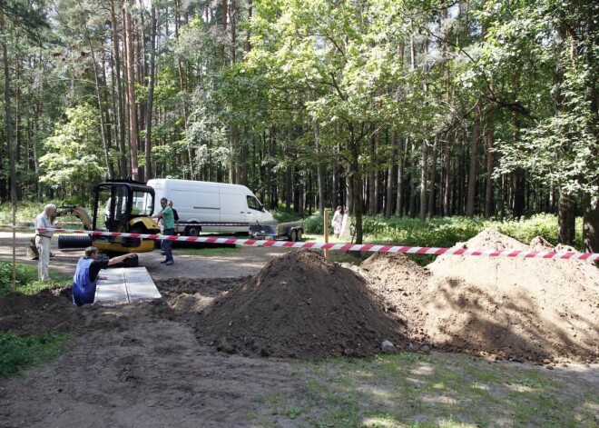 Anniņmuižas meža labiekārtošanas darbi