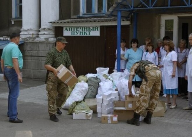 Separātistu bandas Ukrainā uzbrūk pat mediķiem un laupa ātras palīdzības mašīnas