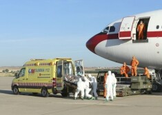 В Мадрид доставлен испанский священник, заразившийся лихорадкой Эбола в Западной Африке