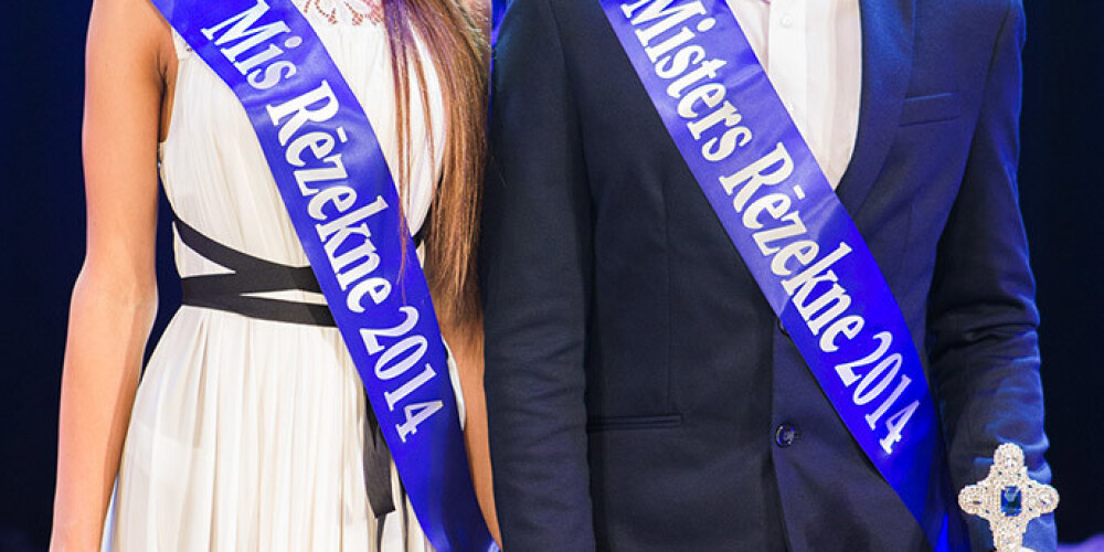 Par „Mis Rēzekne 2014” kronēta Alīna Matvejeva, bet izskatīgākā puiša titulu saņēma Raitis Lācis.