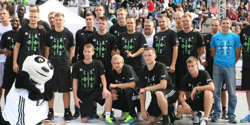 "Krastu mača" ievadā Latvijas vicečempioni VEF piekāpjas "Ghetto Games". FOTO