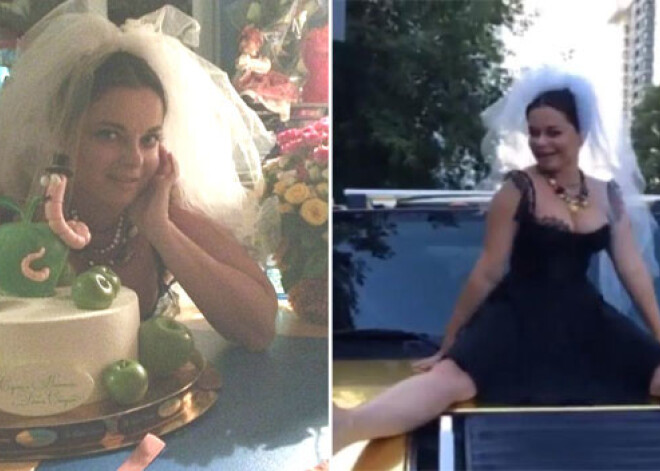 Опять невеста: Наташа Королева облачилась в свадебное платье