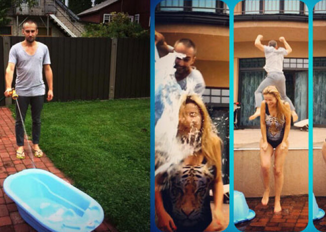 Ice Bucket Challenge: звезды обливаются холодной водой